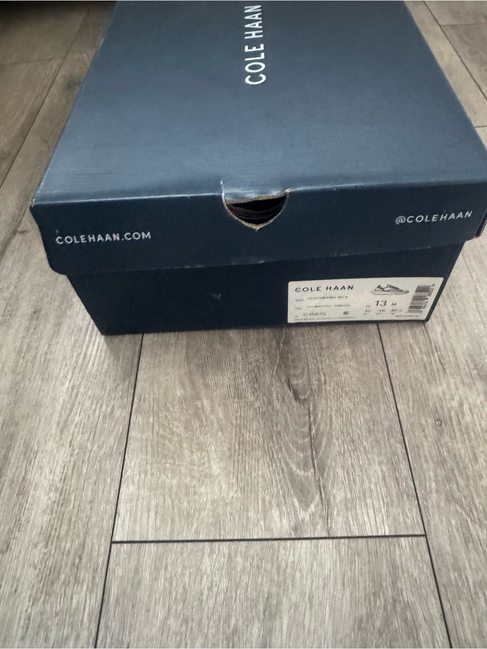 Cole Haan Men’s Brown Leather Sneakers with Cream Sole - Picture 7 of 7